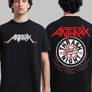Anthrax Canada Tour 2026 Thrash Night In Canada Two Sided T-Shirt 189